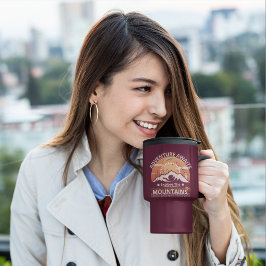 Taza De Viaje Diseño "Adventure Awaits-Explore the mountain"