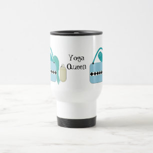Taza De Viaje Diseño de accesorios de yoga Reina del Yoga