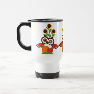 Taza De Viaje Diseño de búho