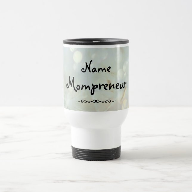 Taza De Viaje Diseño de emprendedores (Centro)