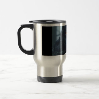 Taza De Viaje diseño de lobo solitario