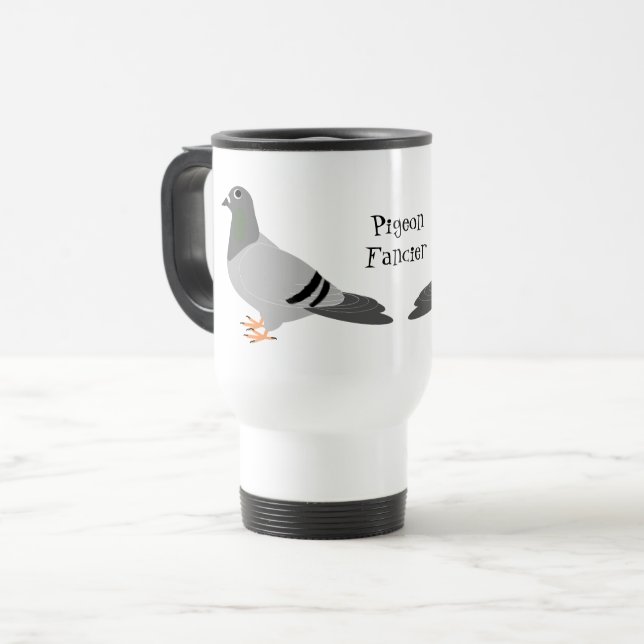 Taza De Viaje Diseño de pichón (Anverso izquierdo)