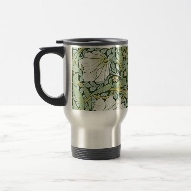 Taza De Viaje Diseño de Pimpernel por William Morris (Izquierda)