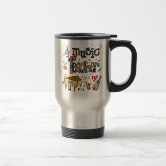 Taza De Viaje Diseño de sublimación de profesores de música, pro