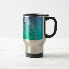 Taza De Viaje Diseño de verano del carnaval