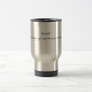 Taza De Viaje Diseño divertido de Pilates