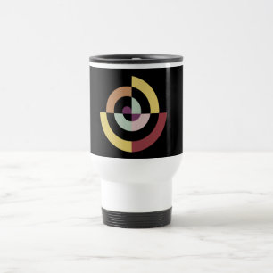 Taza De Viaje Diseño espiral elegante