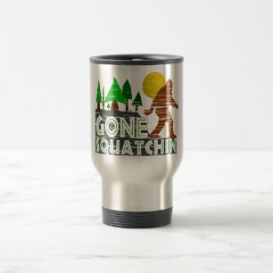 Taza De Viaje Diseño ido original de Squatchin