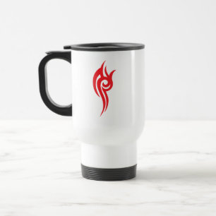 Taza De Viaje Diseño inspirado en el arte del tatuaje tradiciona