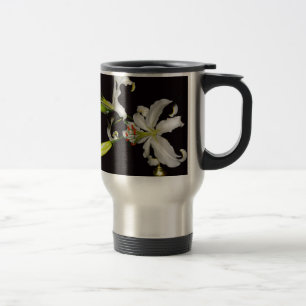Taza De Viaje Diseño Irlandés - Colección de Latón y Flores