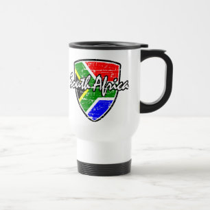 Taza De Viaje Diseño surafricano de la bandera