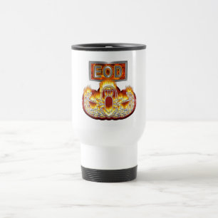 Taza De Viaje Diseño Único de EOD Conmemorativo