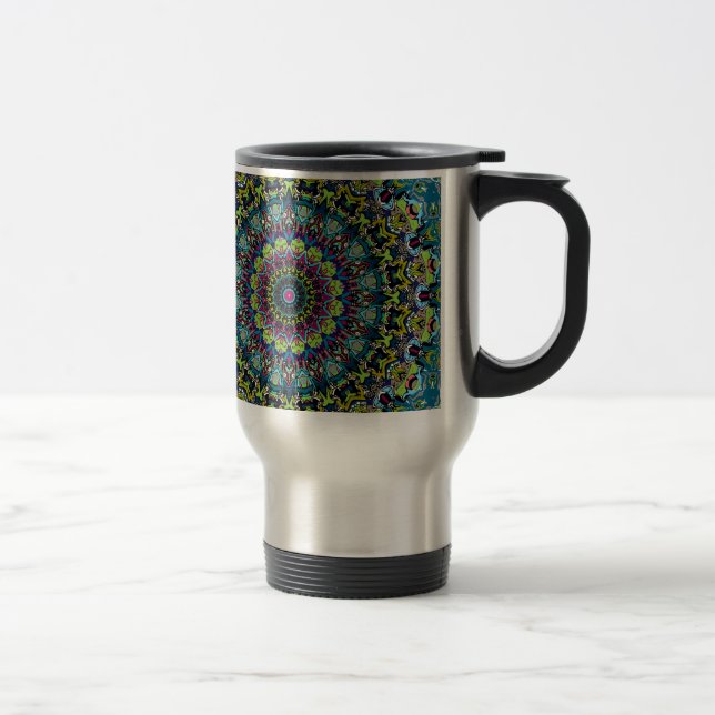 Taza De Viaje Diseño Xena Kaleidoscope (Derecha)