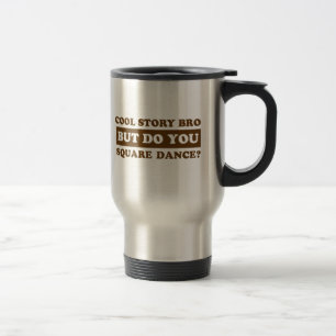 Taza De Viaje diseños del square dance