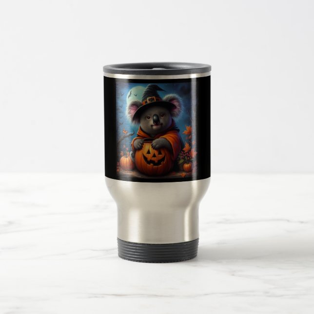 Taza De Viaje Disfraz de Halloween de Koala (Centro)