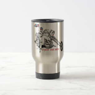 TAZA DE VIAJE DISFRUTE DEL PASEO
