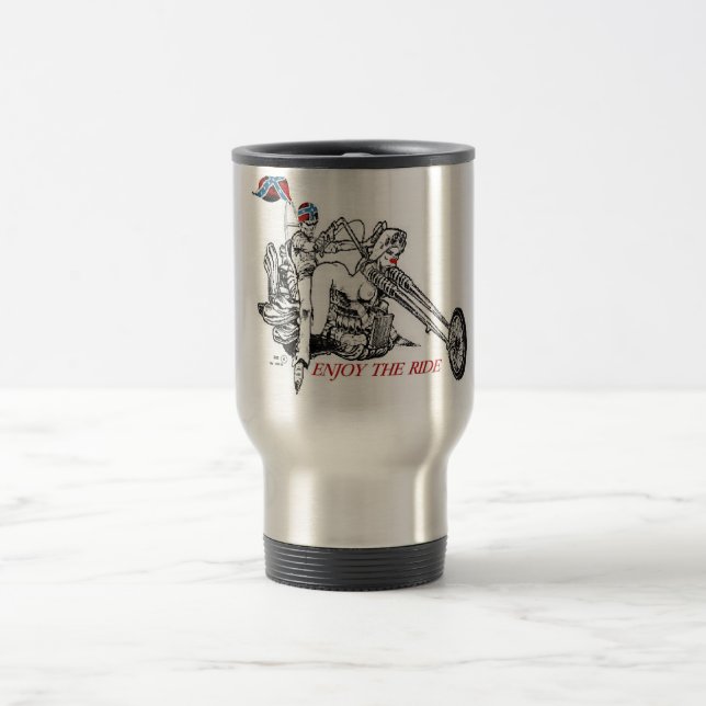 TAZA DE VIAJE DISFRUTE DEL PASEO (Centro)