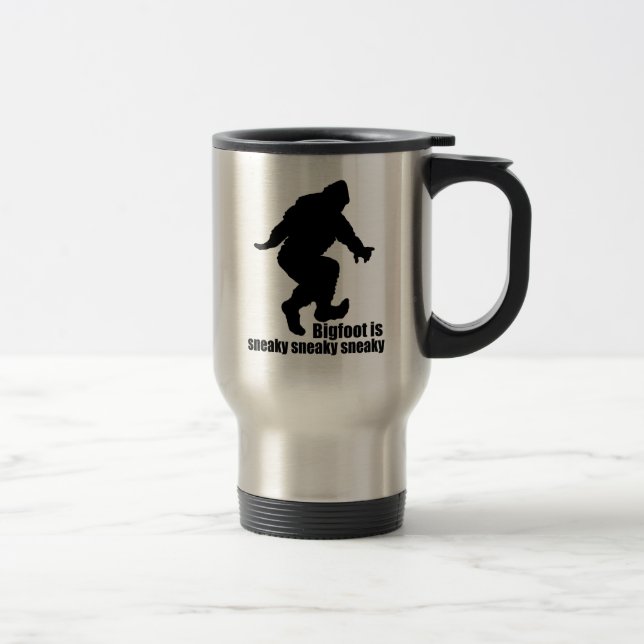 Taza De Viaje Disimulado disimulado de Bigfoot (Derecha)