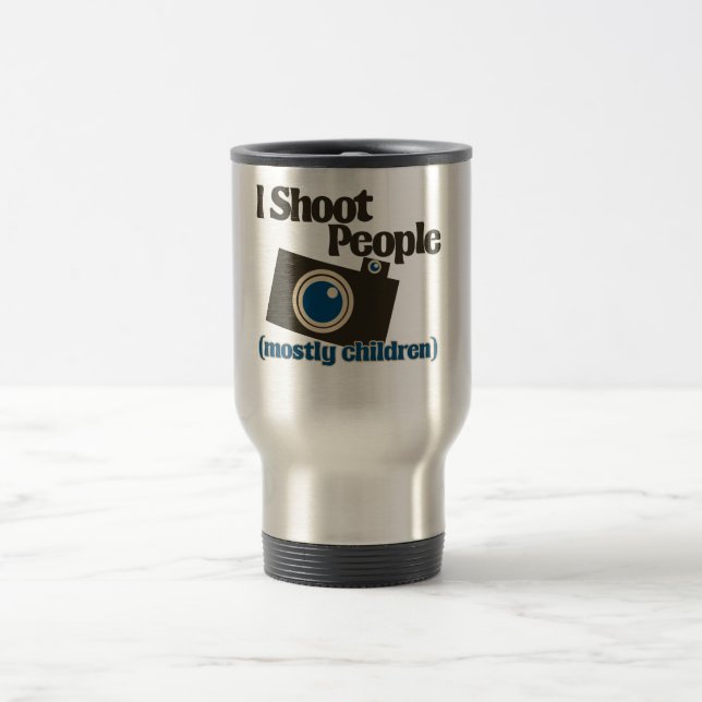 Taza De Viaje Disparo a la gente (Centro)