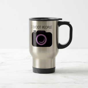 Taza De Viaje Disparo a la gente diciendo un fotógrafo gracioso