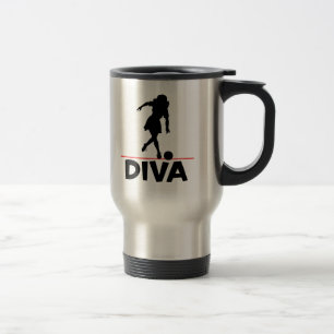 Taza De Viaje Diva de los bolos