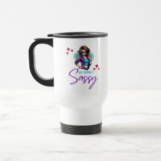 Taza De Viaje Diva de neón descarada