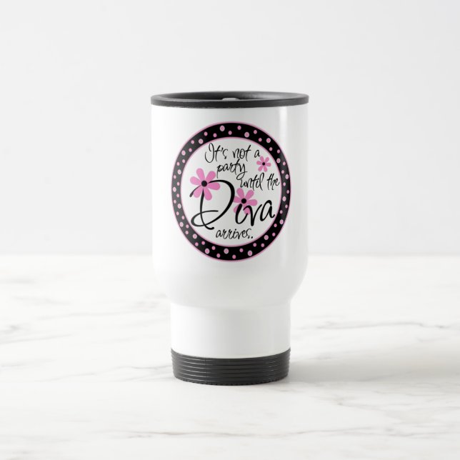 Taza De Viaje Diva Fiesta Mug (Centro)