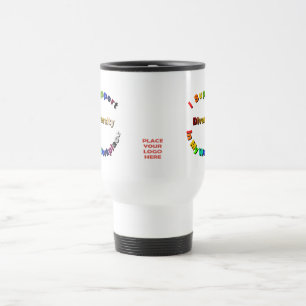 Taza De Viaje Diversidad en mi área de trabajo