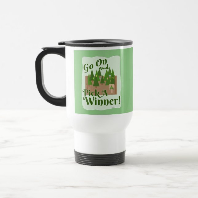 Taza De Viaje Diversión Elegir un Personalizado de vacaciones de (Izquierda)