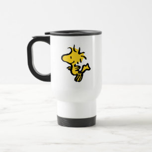 Taza De Viaje Diversión y flores de Snoopy & Woodstock
