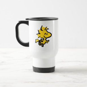Taza De Viaje Diversión y flores de Snoopy & Woodstock