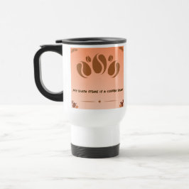 Taza De Viaje Divertida Para Amantes Del Café