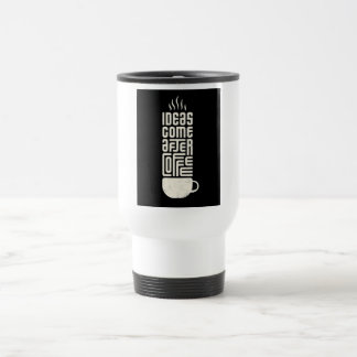 Taza de viaje divertida para amantes del café, cit