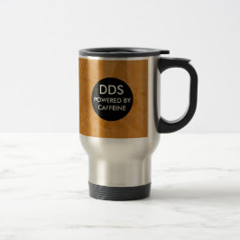 Taza de viaje divertida para dentista DDS impulsad