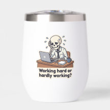 Taza de viaje divertida para el agotamiento en la
