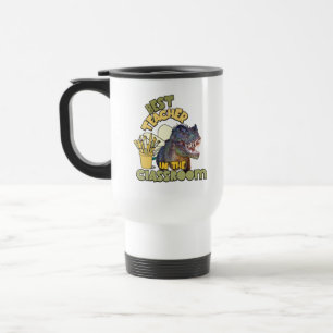 Taza De Viaje Divertido Dinosaurio Mejor Profesor en el Aula
