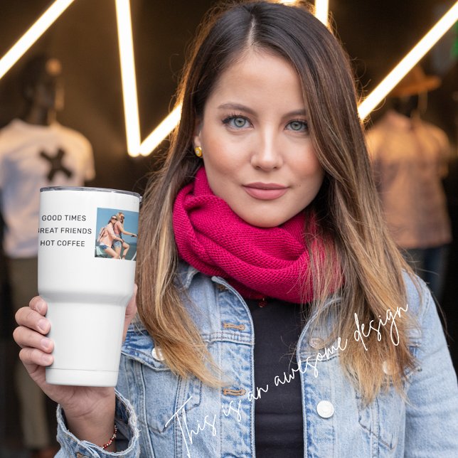 Taza De Viaje Divertido discurso de la foto del Personalizado de (Subido por el creador)