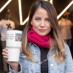 Taza De Viaje Divertido discurso de la foto del Personalizado de