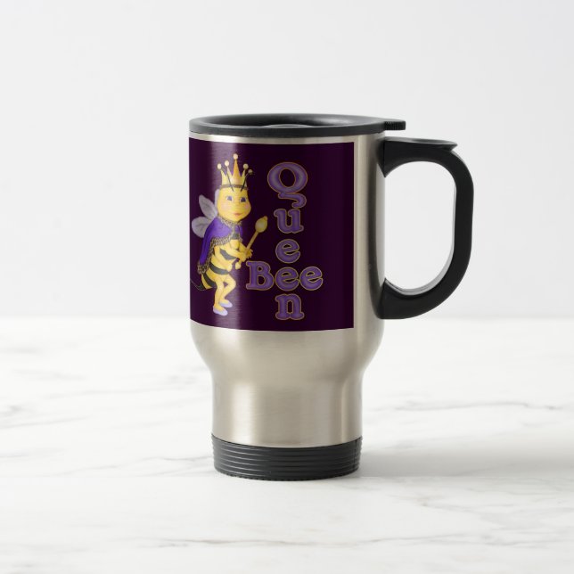 Taza De Viaje Divertido Queen Bee (Derecha)