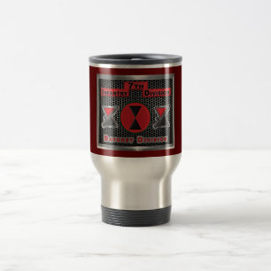 Taza De Viaje División de Infantería 7 Mighty