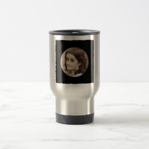 Taza De Viaje DIY crean su propio marco personalizado negro de