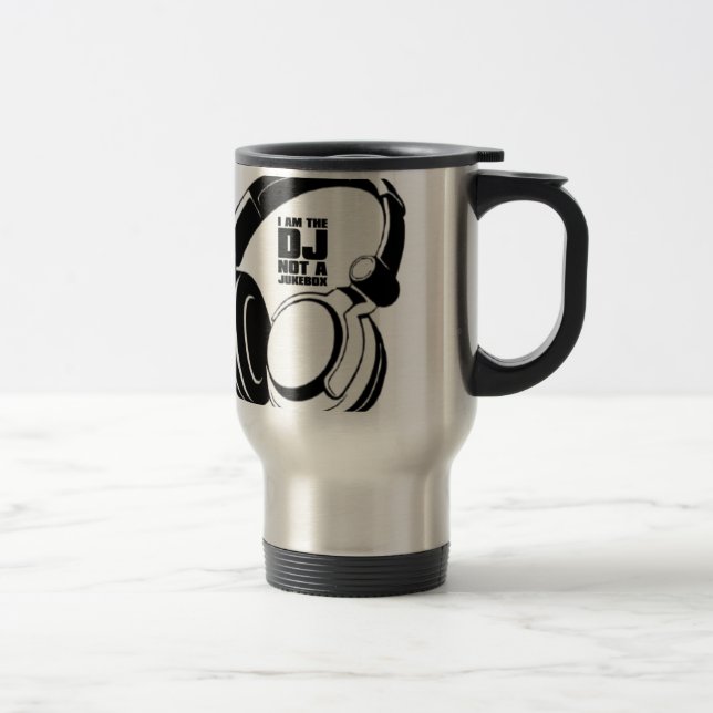 TAZA DE VIAJE DJ KLASH-GEAR - DJ NINGUNAS PETICIONES (Derecha)