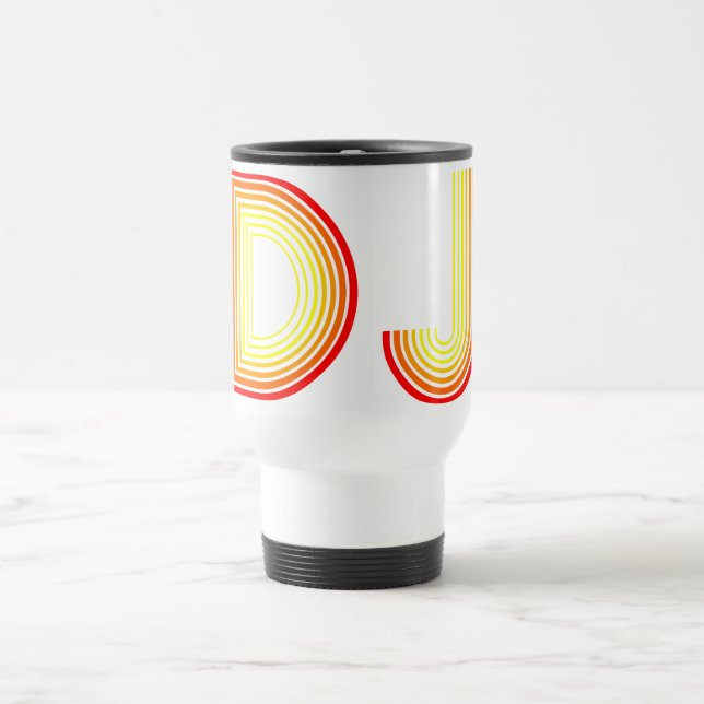 Taza De Viaje DJ vintage (Centro)