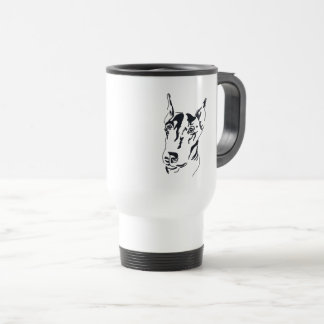 Taza De Viaje Doberman Pinscher Travel Mug