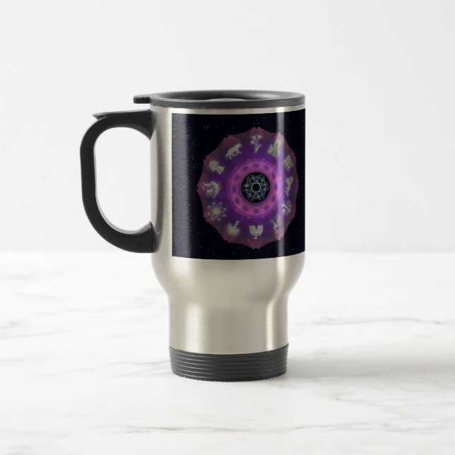 Taza De Viaje Doce tribus (Izquierda)