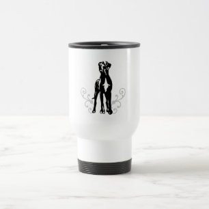 Taza De Viaje Dogo alemán semental