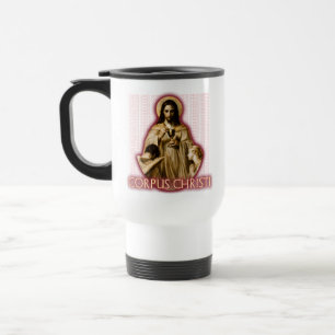 Taza De Viaje Domingo de Corpus Christi Jesús Eucaristía Católic