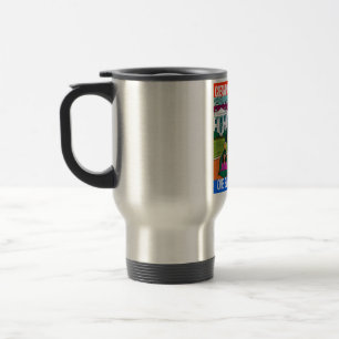 TAZA DE VIAJE DONALD TRUMP - LIMPIANDO A ESTADOS UNIDOS, UNA BOL