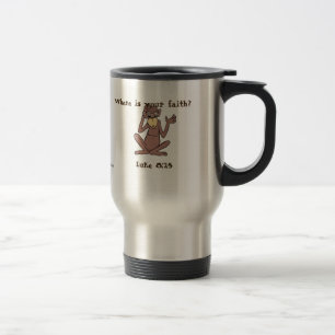 Taza De Viaje ¿Dónde está tu fe? Citas de la Biblia