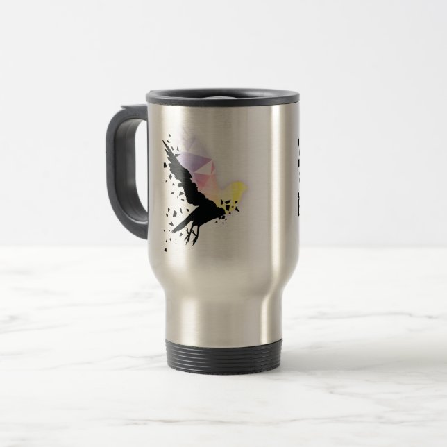 Taza De Viaje "Donde la oscuridad termina, comienza la esperanza (Anverso izquierdo)